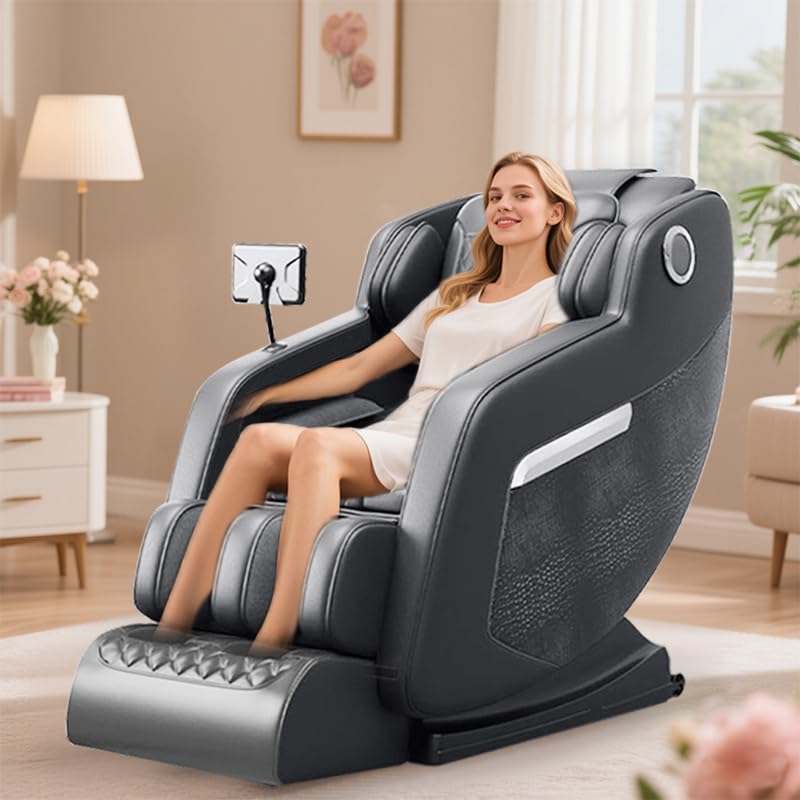 Massage Chair Full Body with Heat, Zero Gravity Shiatsu Massage Chair Recliner with & 5 Auto Modes, Foot Massage, Waist Back Heating