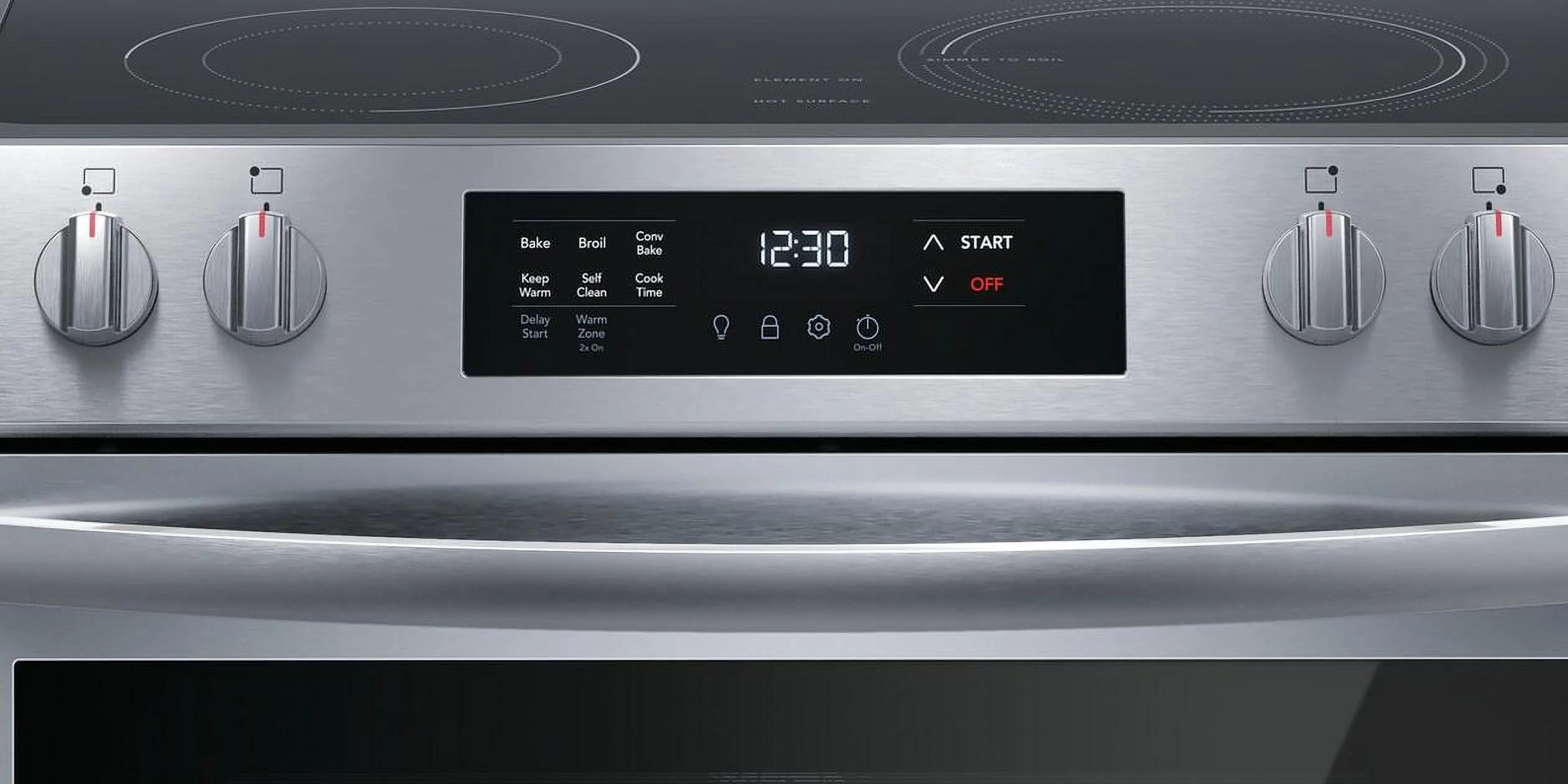 30" Front Control Electric Range