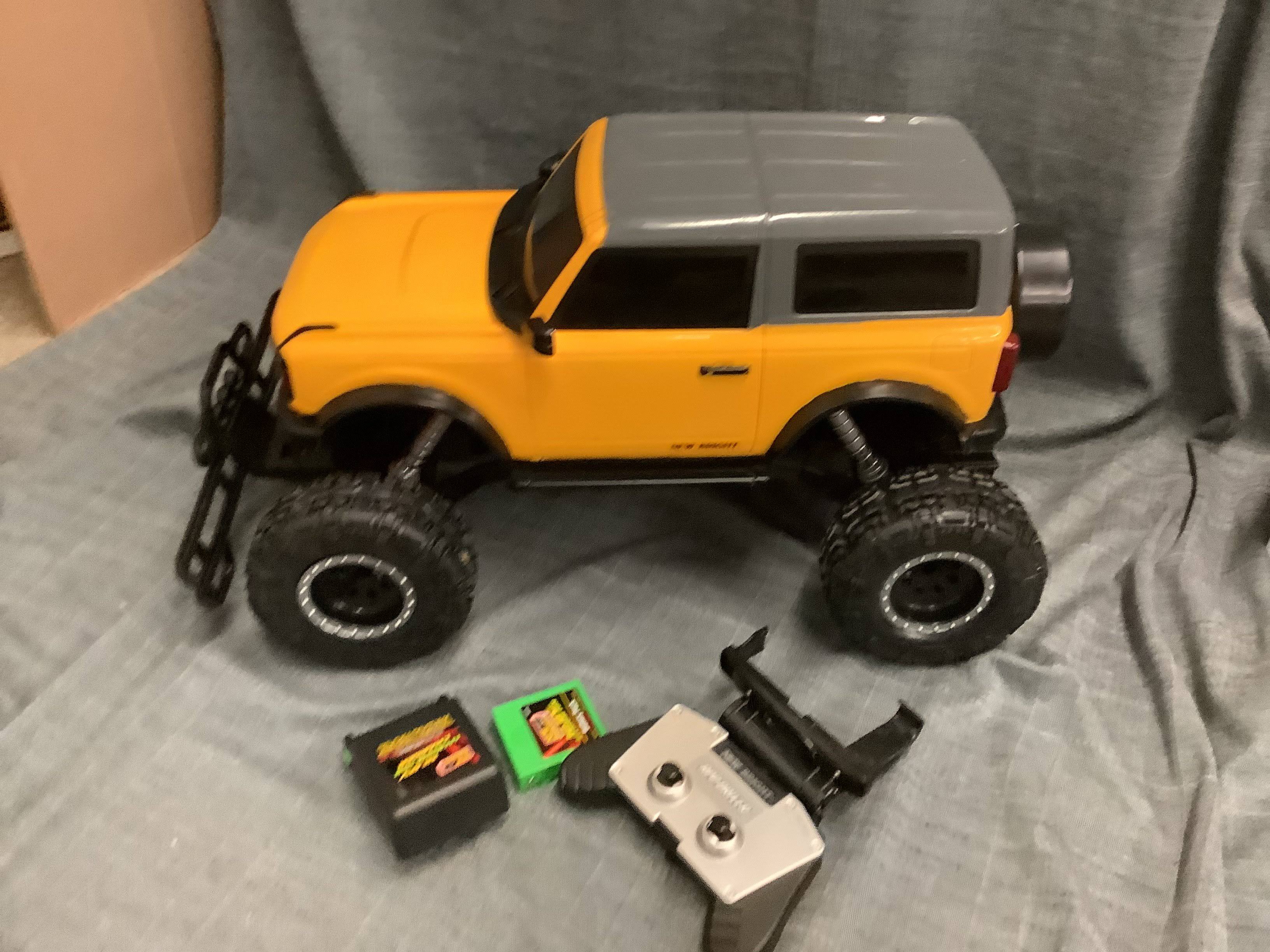 New Bright RC 1:8 Scale App Driver Remote Control Truck Ford Bronco 2.4GHz 12.8v