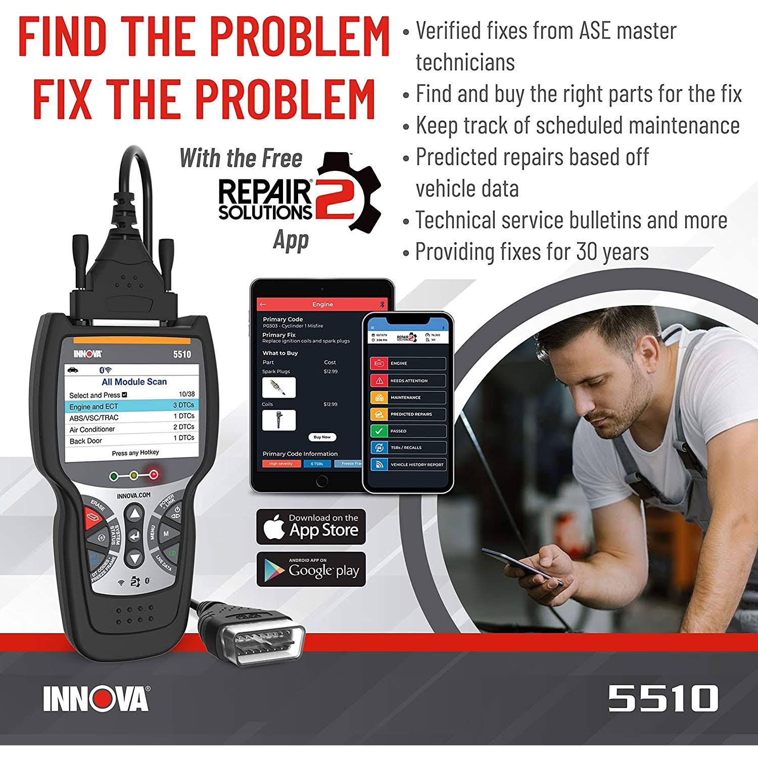 Innova CarScan Tech, 5510
