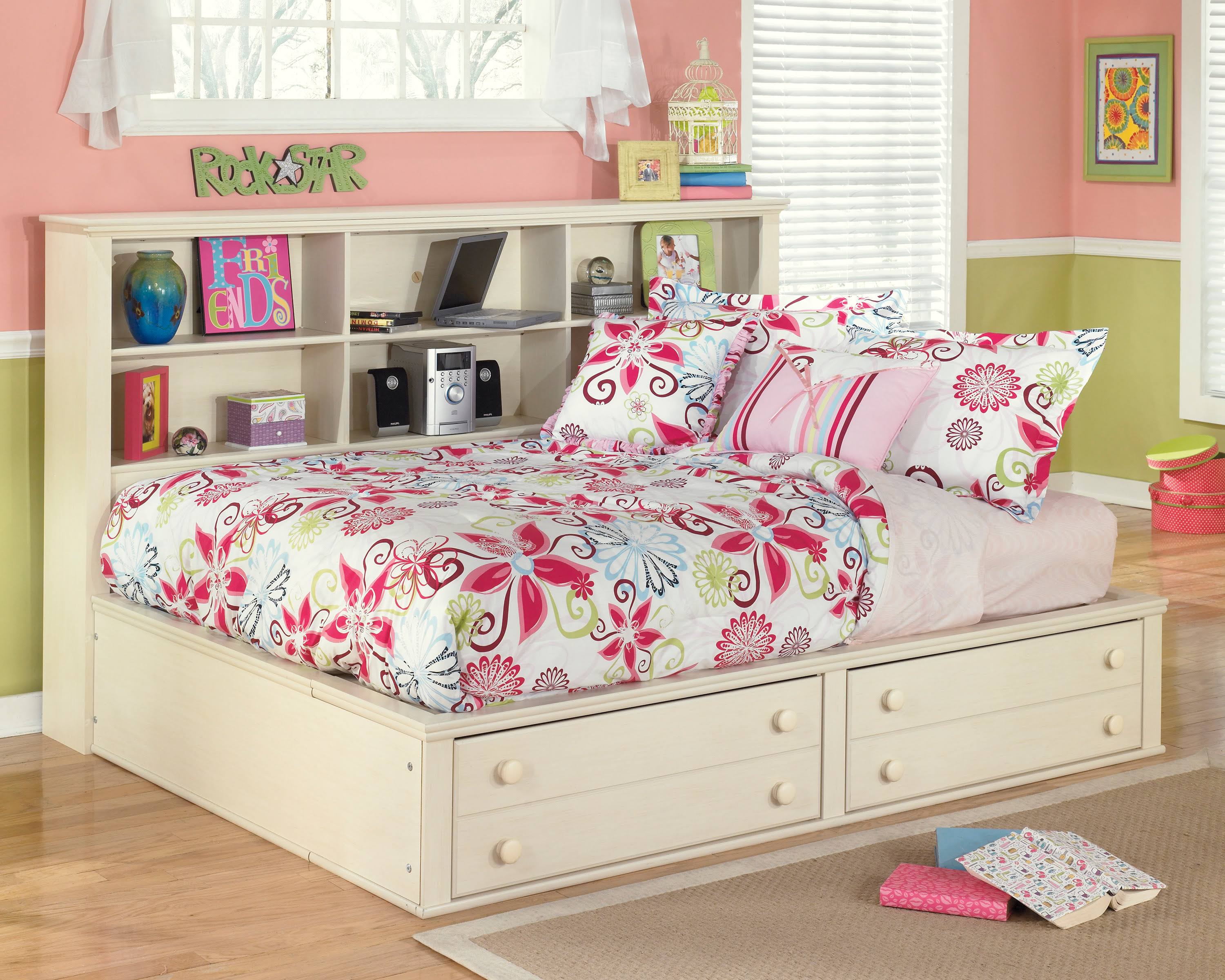 Signature Design Cottage Retreat Twin Bookcase Bed by Ashley