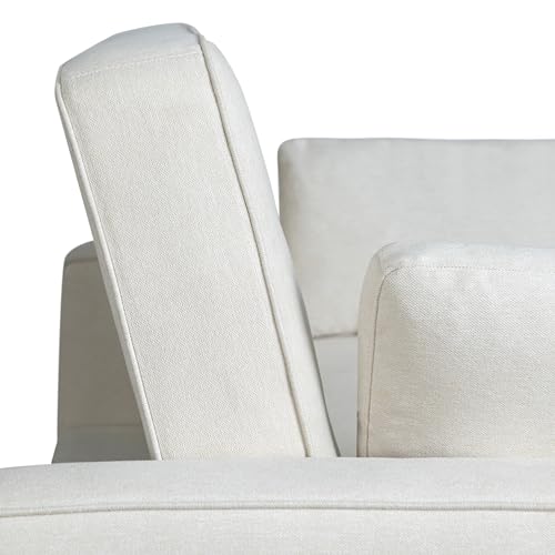Serta Ainsley 72.6" Convertible Sleeper Sofa, Queen Size, Dreamcoil Comfort, Soft Velvet Fabric, Navy