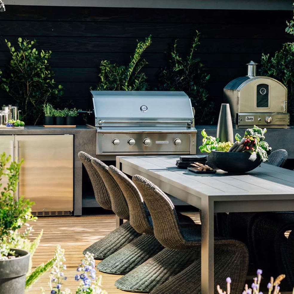 Summerset Alturi 30-Inch 2-Burner Built-In Natural Gas Grill With Stainless Steel Burners & Rotisserie - ALT30T-NG