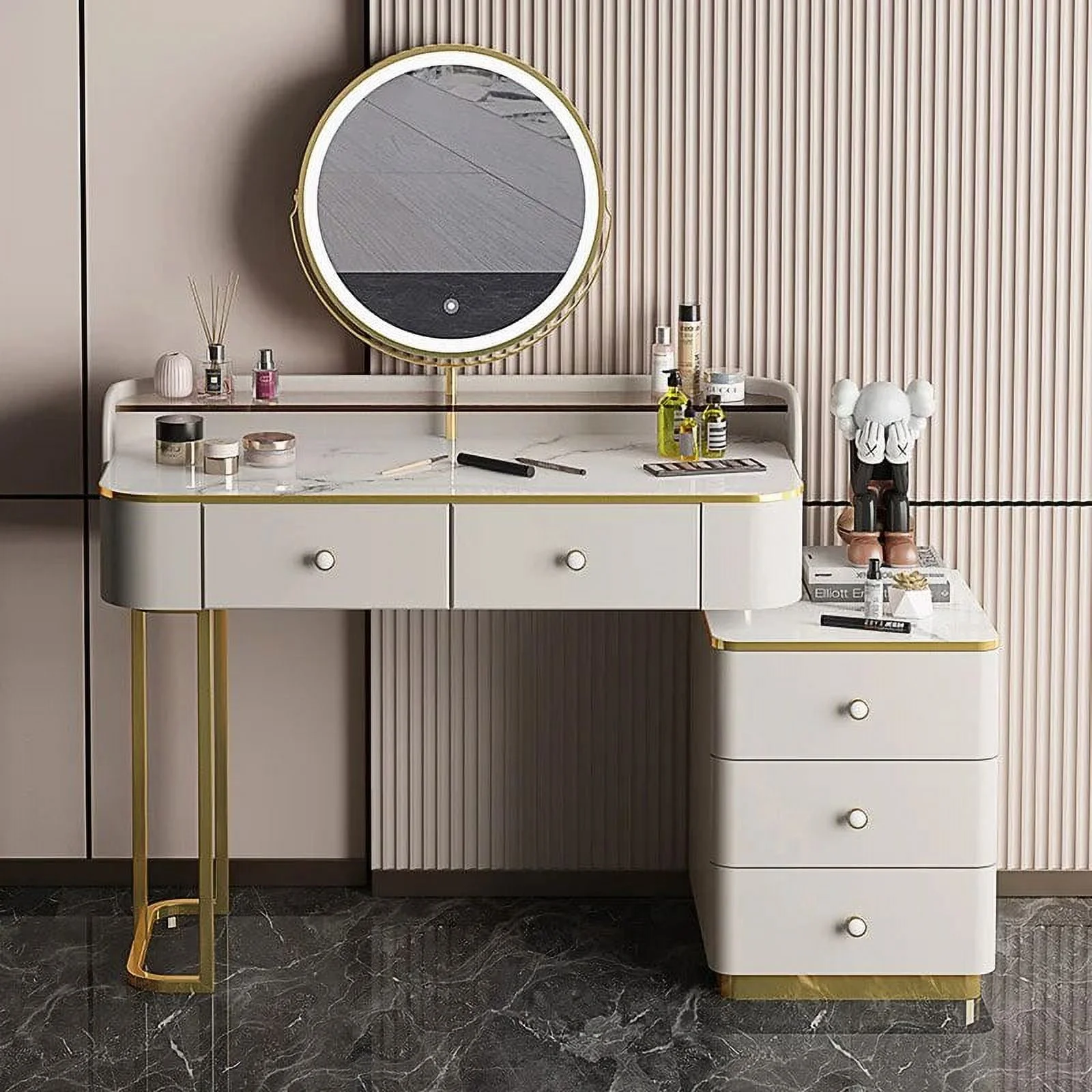 Multifunctional Storage Cabinet Bedroom Dressing Table Furniture Bedroom Dressers Dressers Tocador Maquillaje Home Furniture