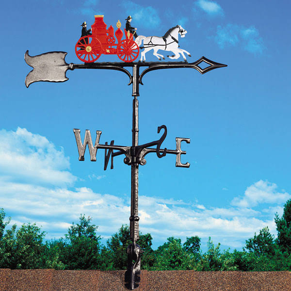Whitehall 30x22 Rooster Rooftop Color Weathervane
