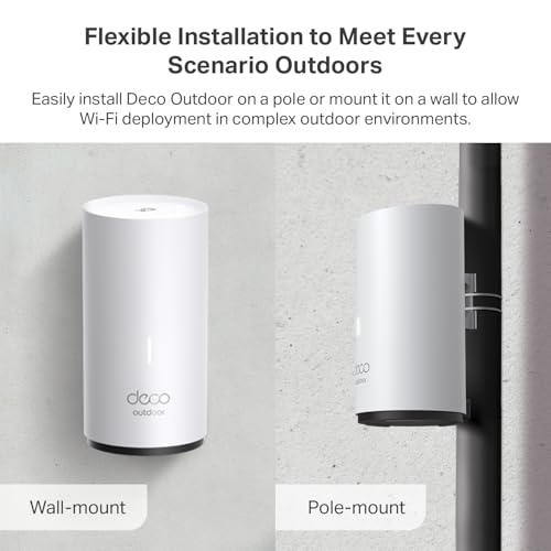TP-Link Deco X55 AX3000 WiFi 6 Mesh System - Covers up to 6500 Sq.Ft, Replaces Wireless Router and Extender, 3 Gigabit Ports per Unit
