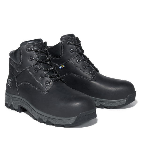 Timberland PRO Men’s Workstead 6″ Comp Toe Work Boot Black TB1A1Q2W001