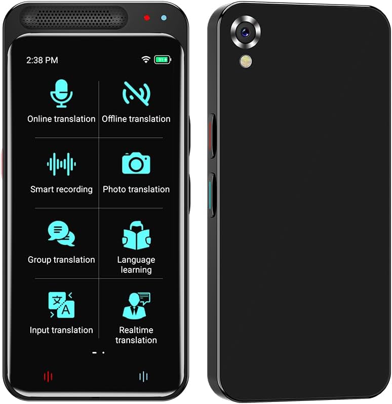 Language Translator Device, Support 138 Languages, Two Way Real-Time Voice Translation