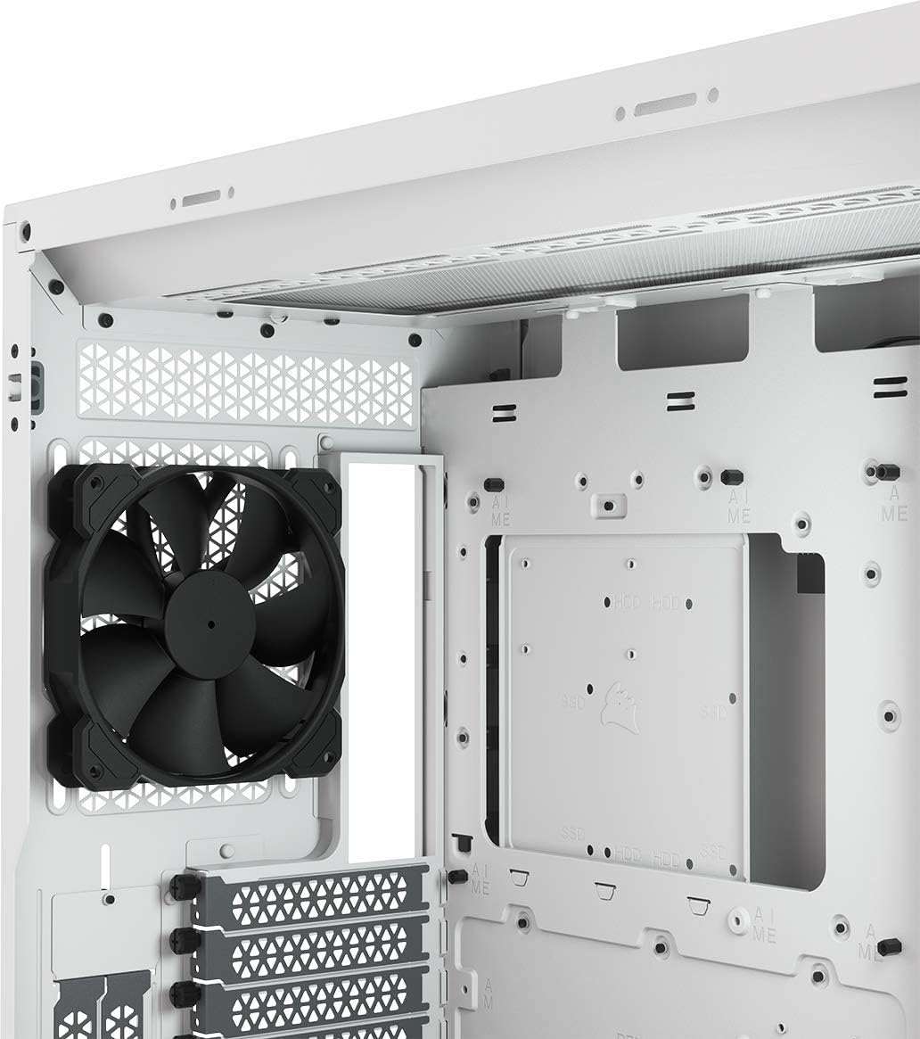 Corsair 5000D Tempered Glass Mid-Tower ATX PC Case - White