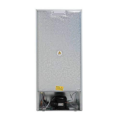 Commercial Cool Upright Freezer, Stand Up Freezer 6 Cu Ft with Reversible Door, Black