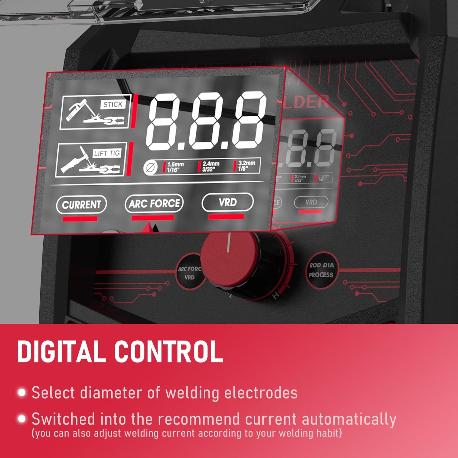 YESWELDER 110V/220V Stick Welder
