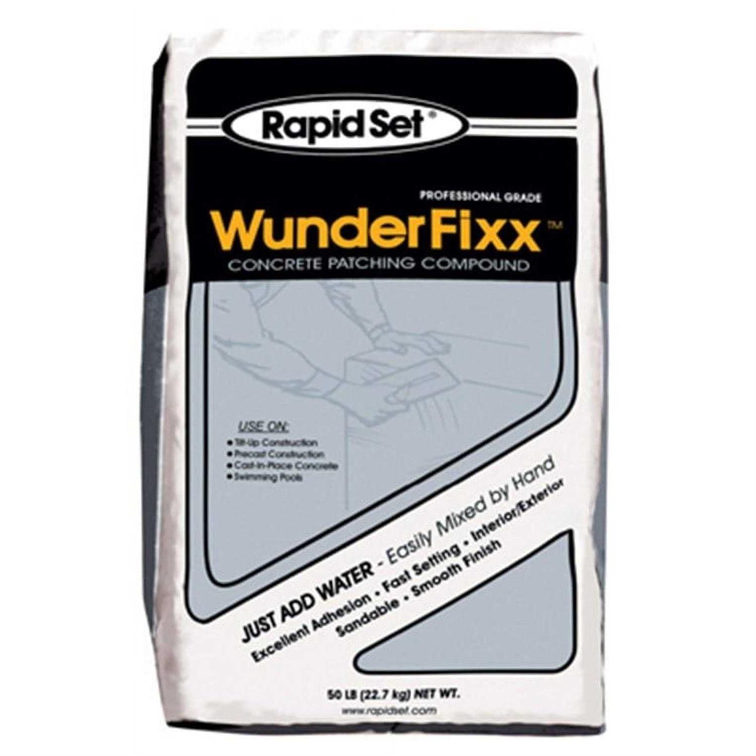 Rapid Set 72010050 50Lb Wunderfixx Concrete Patching Compound - Shop Hardware Tools Online Store