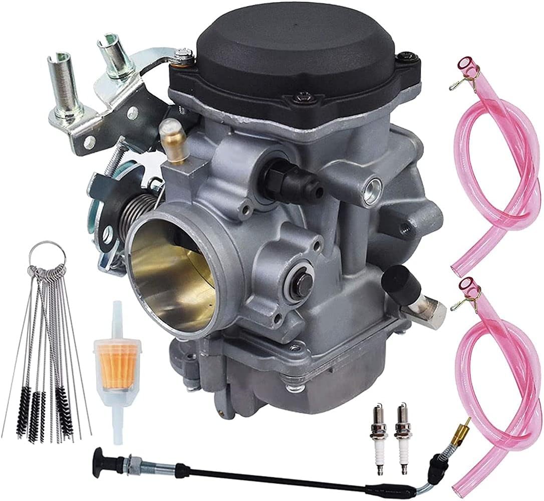 SecosAutoparts New Carburetor Carb Compatible with Harley Davidson 40MM CV Performance Tuned Pack of 2