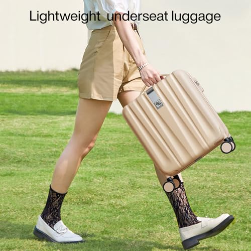 Hanke 29 Inch Luggage Suitcases With Spinner Wheels Lightweight PC hardside Rolling Suitcase With Travel Lock, Checked-Large 29-Inch(Blackish Green)