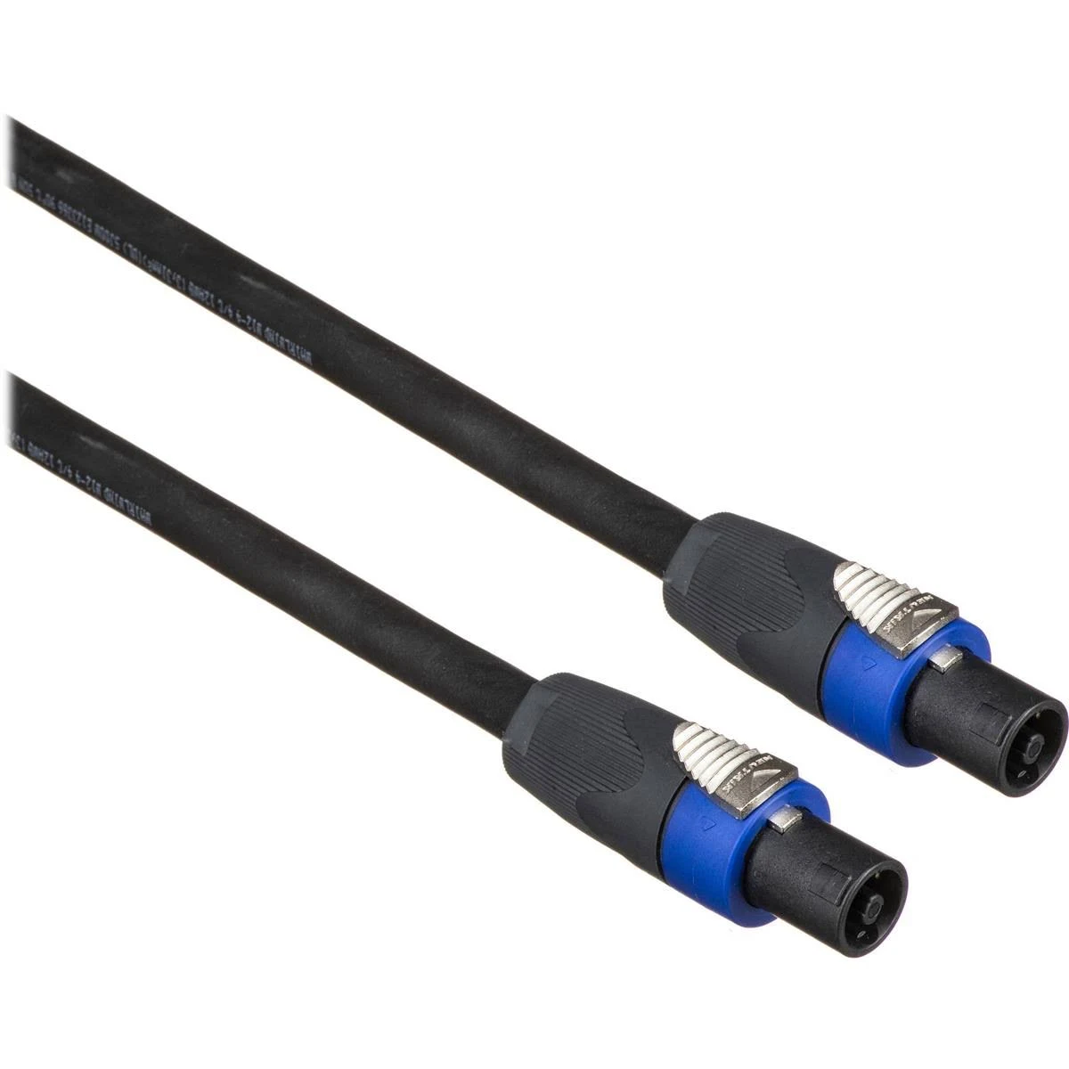 Whirlwind 125& 8 Conductor 13 Gauge NL8 Speakon to NL8 Speakon Speaker Cable NL8-125