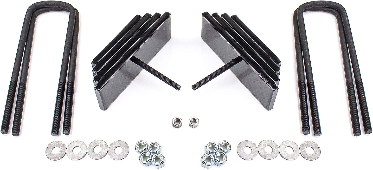 2" Front Leveling Lift Kit for 1999-2004 Ford F250 Super Duty Front Axle 4X4 Mini Leaf Packs with U-Bolts by TSS