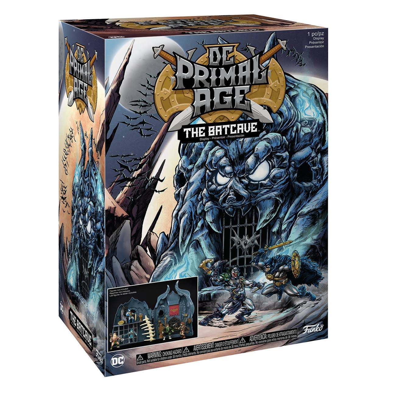 Funko DC Primal Age: Batcave Play Set