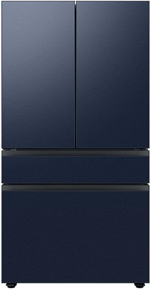 SAMSUNG RAF36DB4QN Bespoke 4-Door French Door Refrigerator Panel in Navy Steel - Bottom Panel