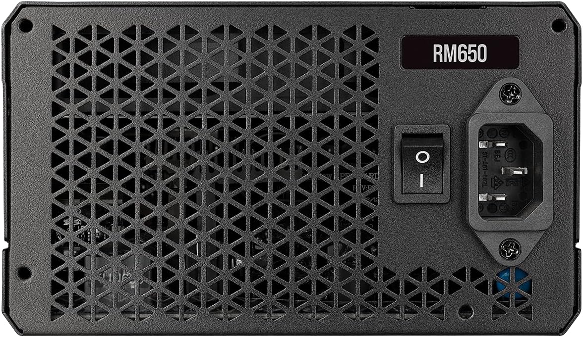 CORSAIR RM Series (2021), RM650, 650 Watt, 80 Plus Gold Certified, Fully Modular Power Supply