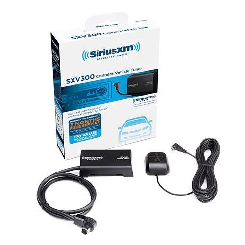 JVC KD-T910BTS - CD Receiver w/ Bluetooth, USB, Amazon Alexa + Included SirusXM SXV300 Satellite Radio Tuner