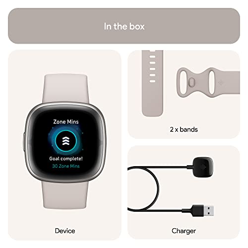Fitbit Sense 2 Advanced Health and Fitness Smartwatch with Tools to Manage Stress and Sleep, ECG App, SpO2, 24/7 Heart Rate and GPS