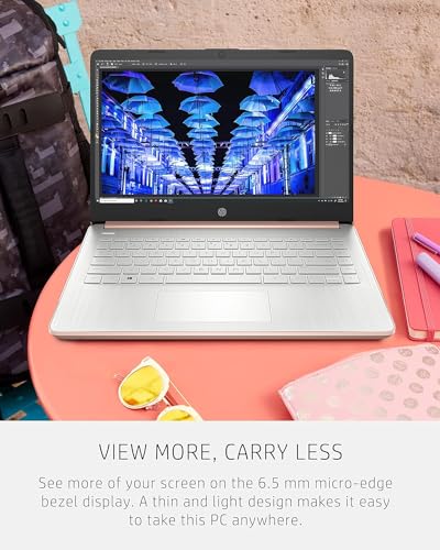 HP 14 Ultrabook • Limited Edition with Microsoft 365 • Intel 4-Core CPU • 16GB RAM • 1.6TB Storage (128GB OnBoard withHP 512GB P500 Portable SSD +