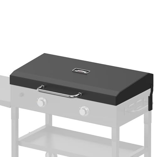 Hinged Lid for Blackstone 36" Griddle Cover, Outdoor Griddle Lid Replacement for Blackstone 1554 1863 Griddle Cooking Station Accessories