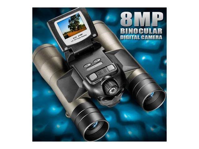Barska POINT &N View AH11410 8x32 Binoculars with Digital Camera