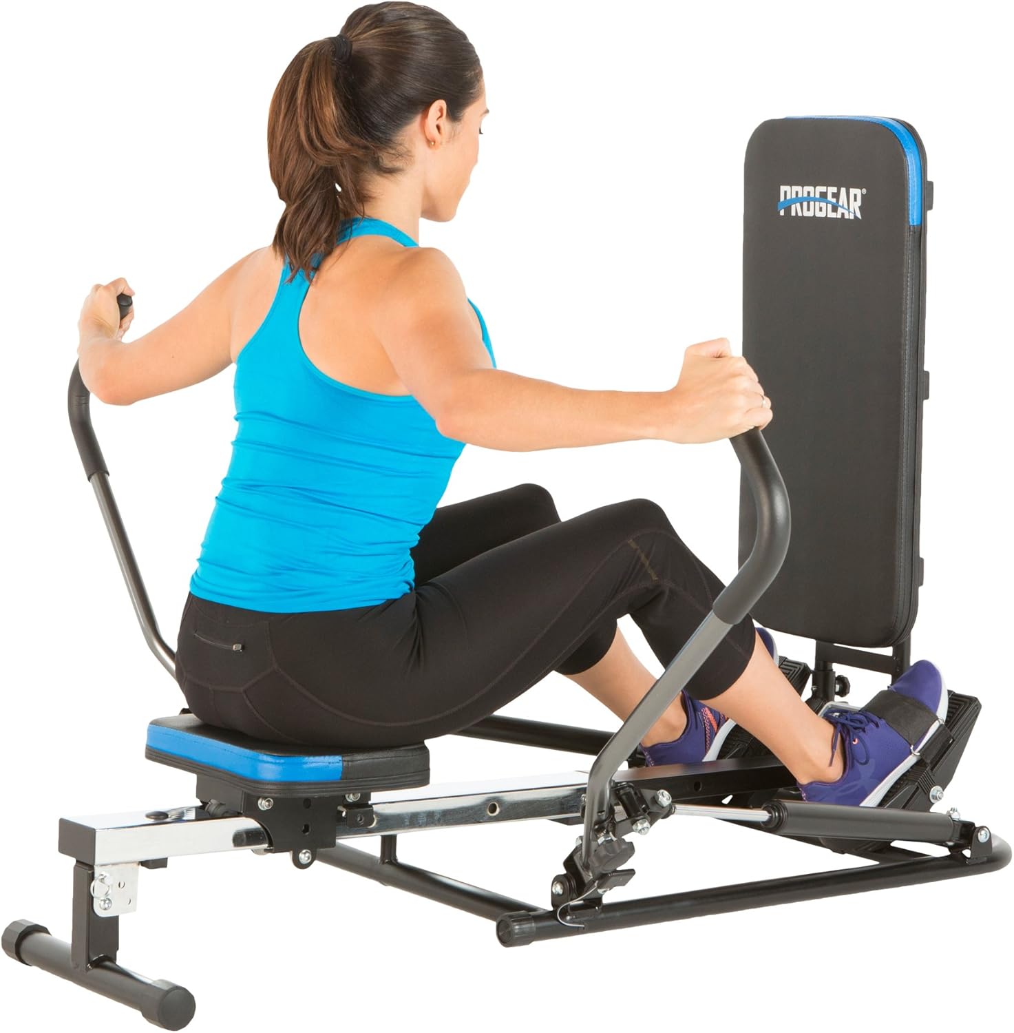 ProGear 750 Rower with Additional Multi Exercise Workout Capability, Black