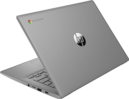 HP 2023 Chromebook Laptop, 14 Inch Display, Intel Celeron N4120 Processor, 4GB RAM, 64GB eMMC, Intel UHD Graphics 600, WiFi, Bluetooth, Chrome OS