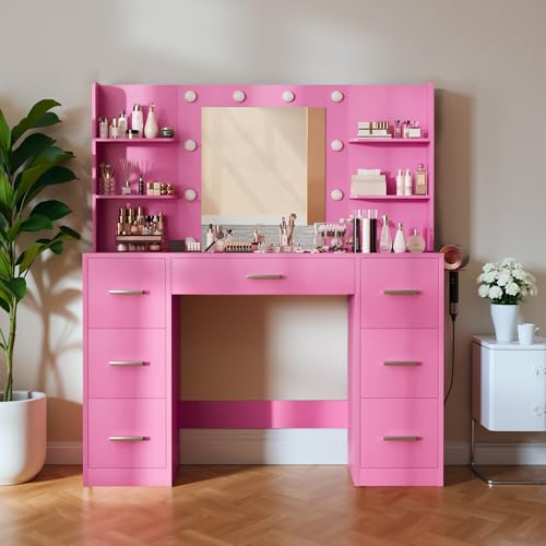 Furmax Vanity Desk with Mirror