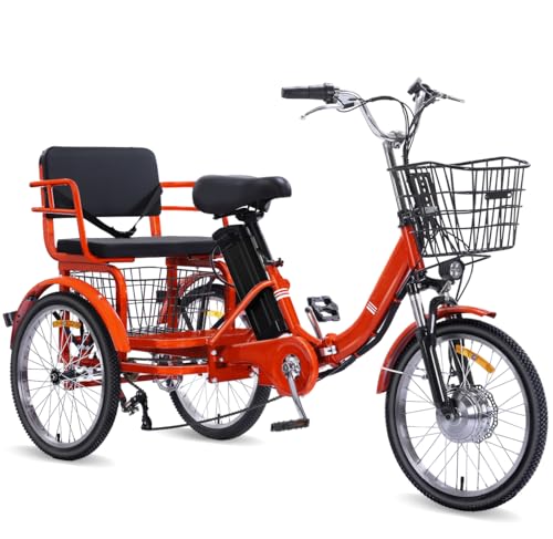 Adult Electric Tricycle Adult Tricycle 3 Wheel Bikes Adults Electric Three Wheel Bike - Radiant Selections