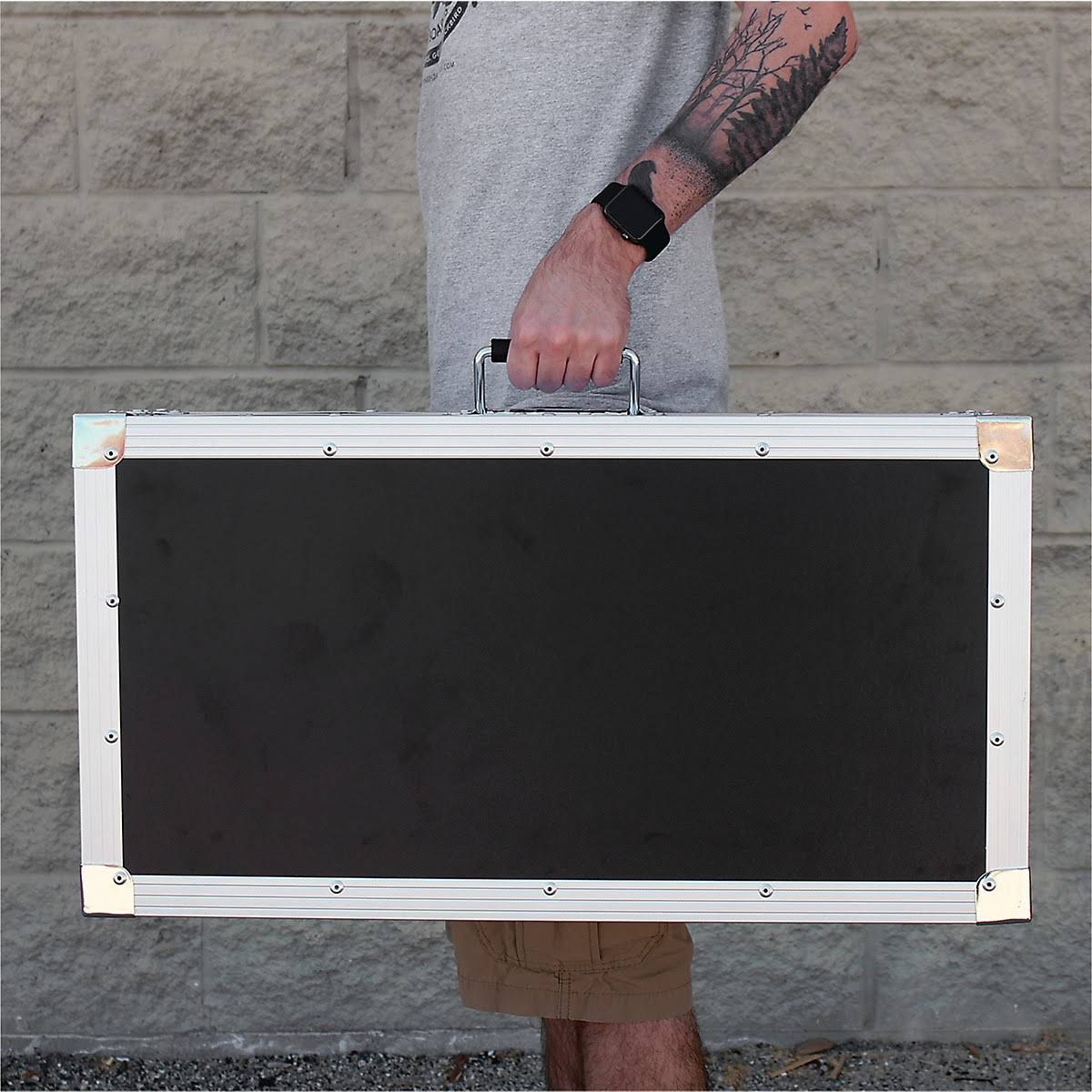 Blackbird Pedalboards 1224 12x24 Pedalboard and ATA Case Fawn Tolex