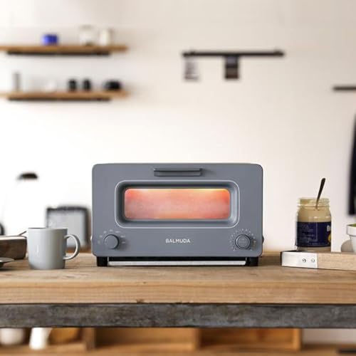 BALMUDA The Toaster | Steam Oven Toaster | 5 Cooking Modes: Sandwich Bread, Artisan Bread, Pizza & Pastry