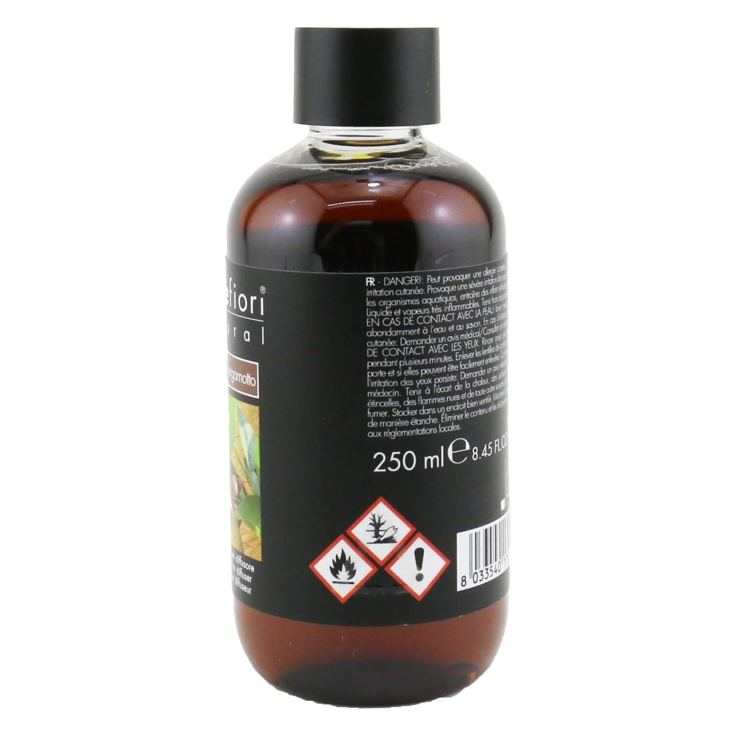 Millefiori Natural Fragrance Diffuser Refill - Sandalo Bergamotto  500ml/16.7oz