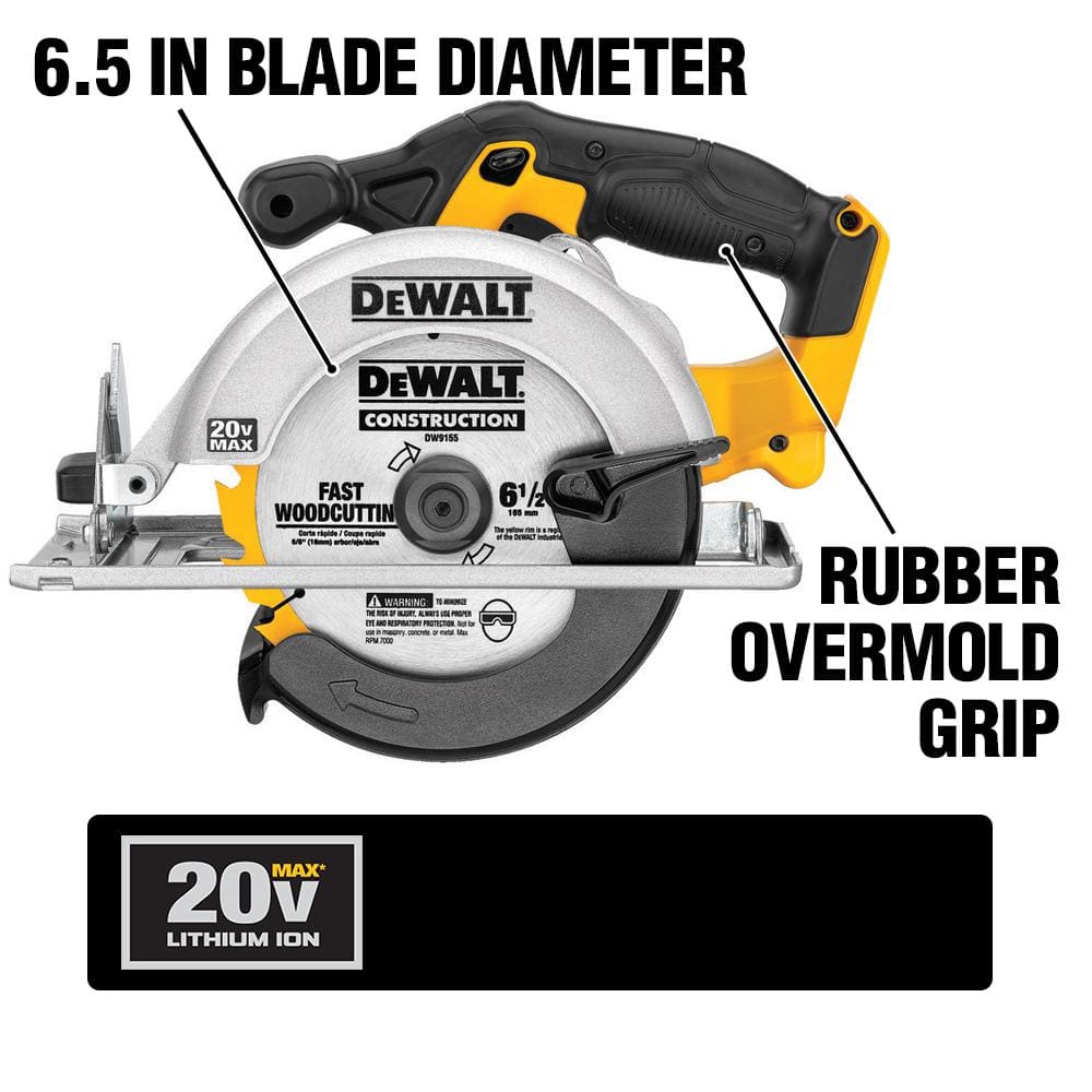 DEWALT 20V MAX Cordless 7 Tool Combo Kit