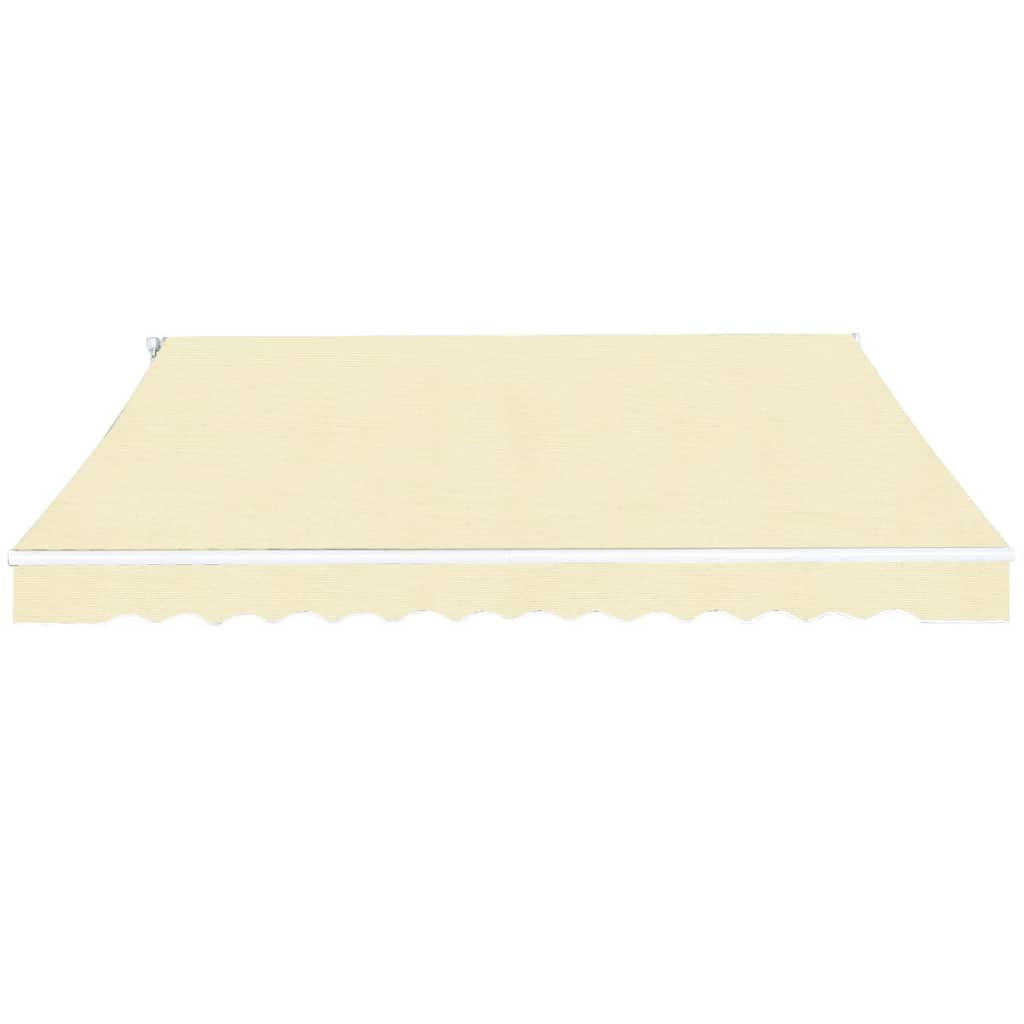 Aibecy Folding Awning Manual Operated 157.5" Cream