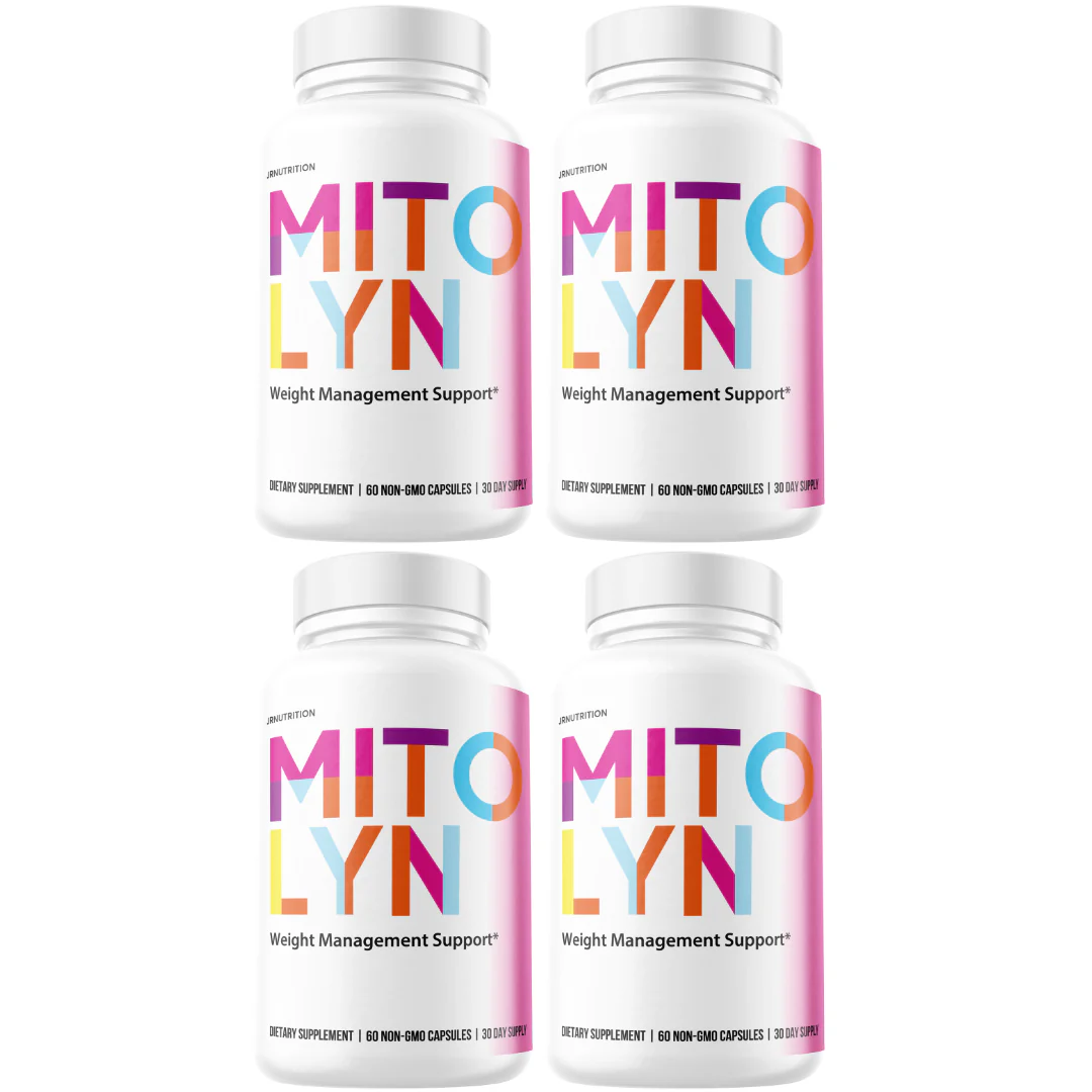 Mitolyn Advanced Weight Loss Support Mito Lyn Maximum Strength - 4 Bottles - Kansas Nuitrition - HNZSDS