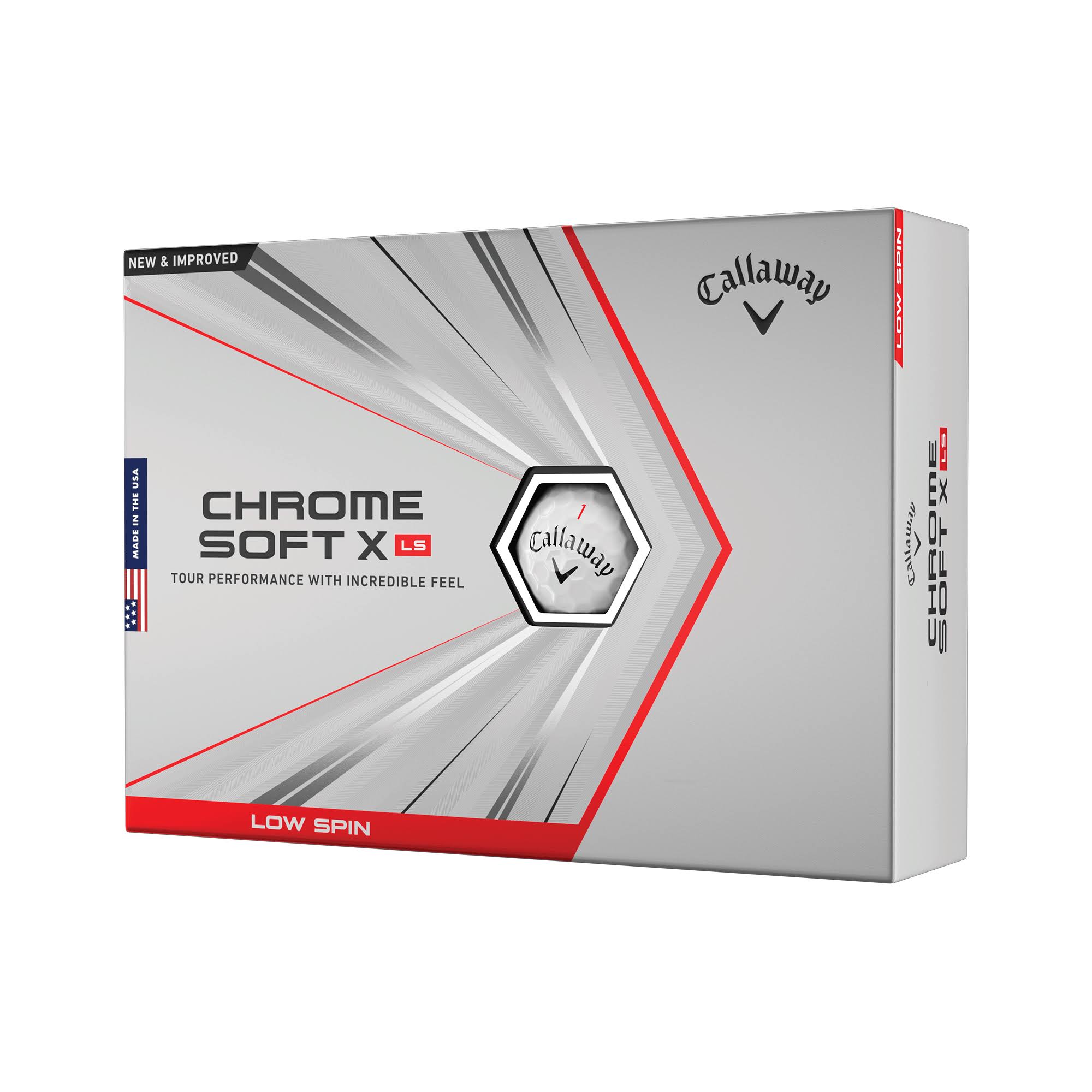 Callaway Chrome Soft x LS Golf Balls - Personalized