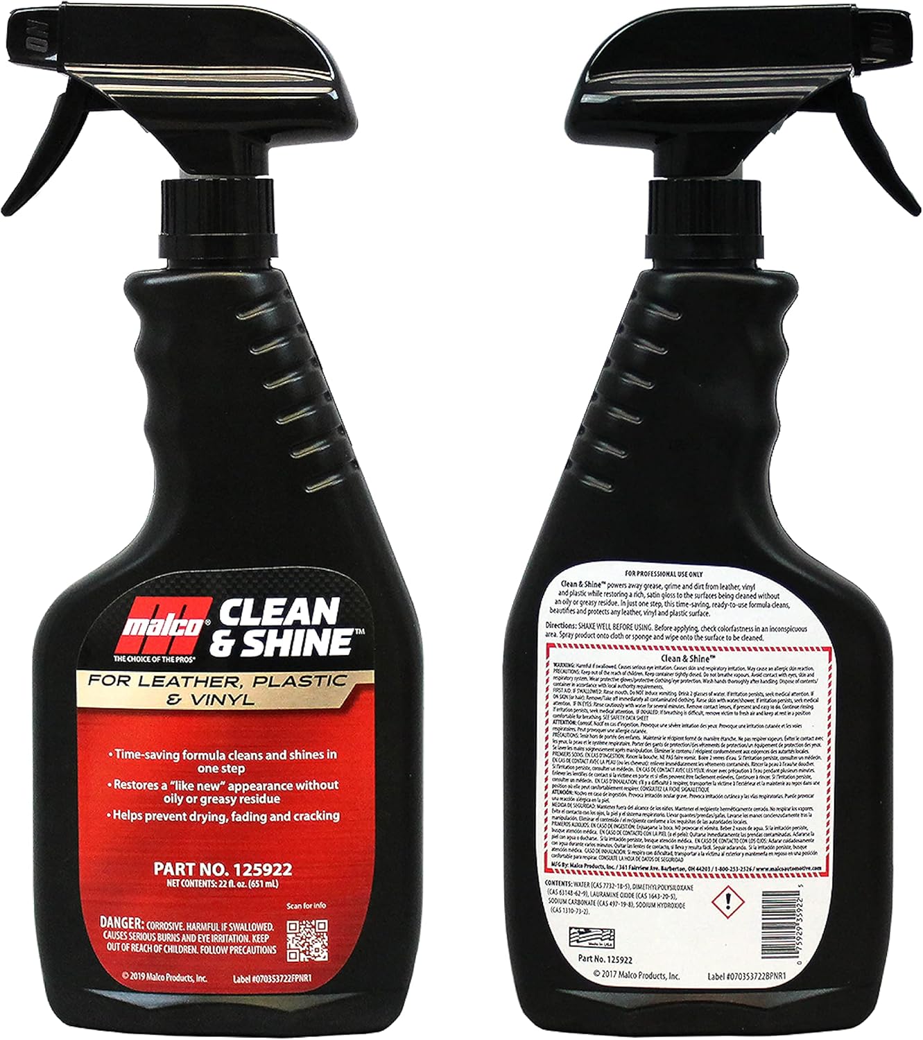 Malco All-in-One Auto Detailing Kit – Best Interior & Exterior Car Cleaning & Conditioning Kit/Includes 6 Professional Grade Car Detailing Products