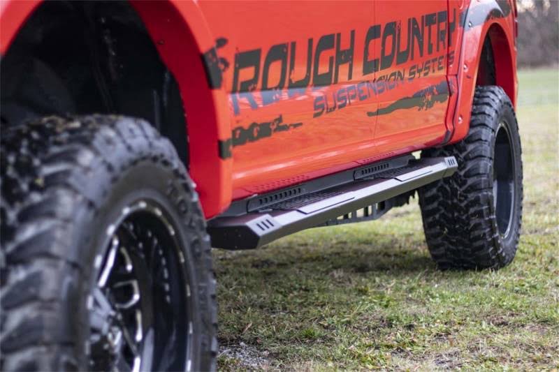 Rough Country Ford HD2 Running Boards (15-19 F-150 SuperCrew Cab)