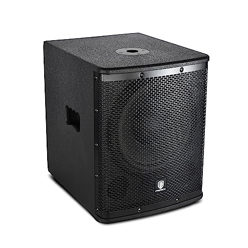 PRORECK SP-18X Active Powered PA DJ Subwoofer Cabinet 18 inch 3000W P.M.P.O with Class-D Amplifier, 3 DSP Presets-Monitor, Coil Bass Reinforcement