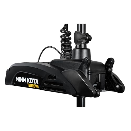 Minn Kota Terrova Bow-Mount Electric Trolling Motor with GPS, Spot-Lock, 55 Lb. Thrust, 54 In. Shaft, Freshwater
