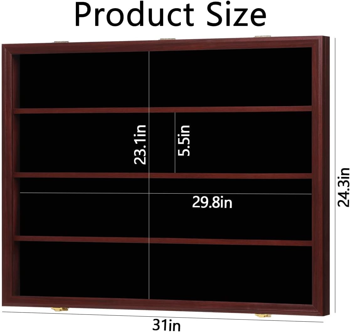 35 Graded Sports Card Display Case