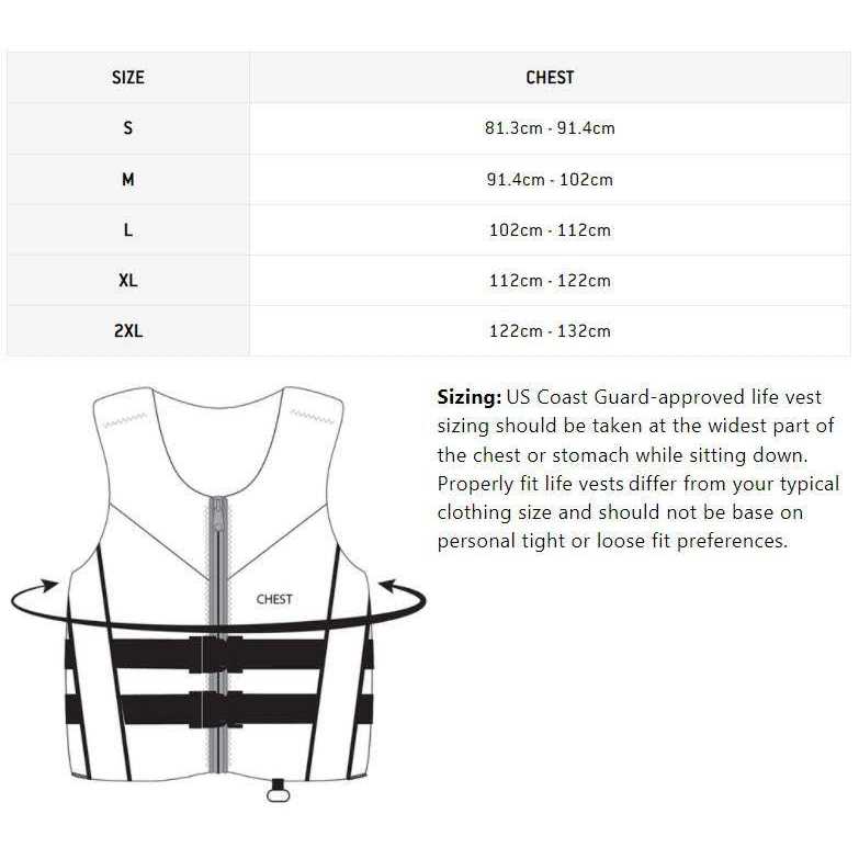 Jet Pilot L.R.E. Navigator Nylon CGA Life Vest - Sports Supplies Online Store