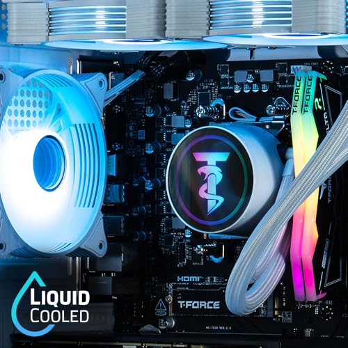 ViprTech Reaper 3.0 Liquid-Cooled PC - AMD Ryzen 7 7700 (5.3Ghz Turbo), RTX 4070 Super 12GB, 32GB DDR5 6400, 2TB NVMe SSD, 800W Gold, VR-Ready