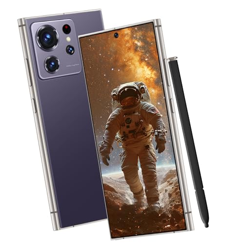 S24 Ultra Unlocked Cell Phones Smartphone with Built-in Pen 8+256GB Android 13 Phones 6.8" HD Screen Dual SIM 108MP+48MP Camera 6800 mAh (Green)