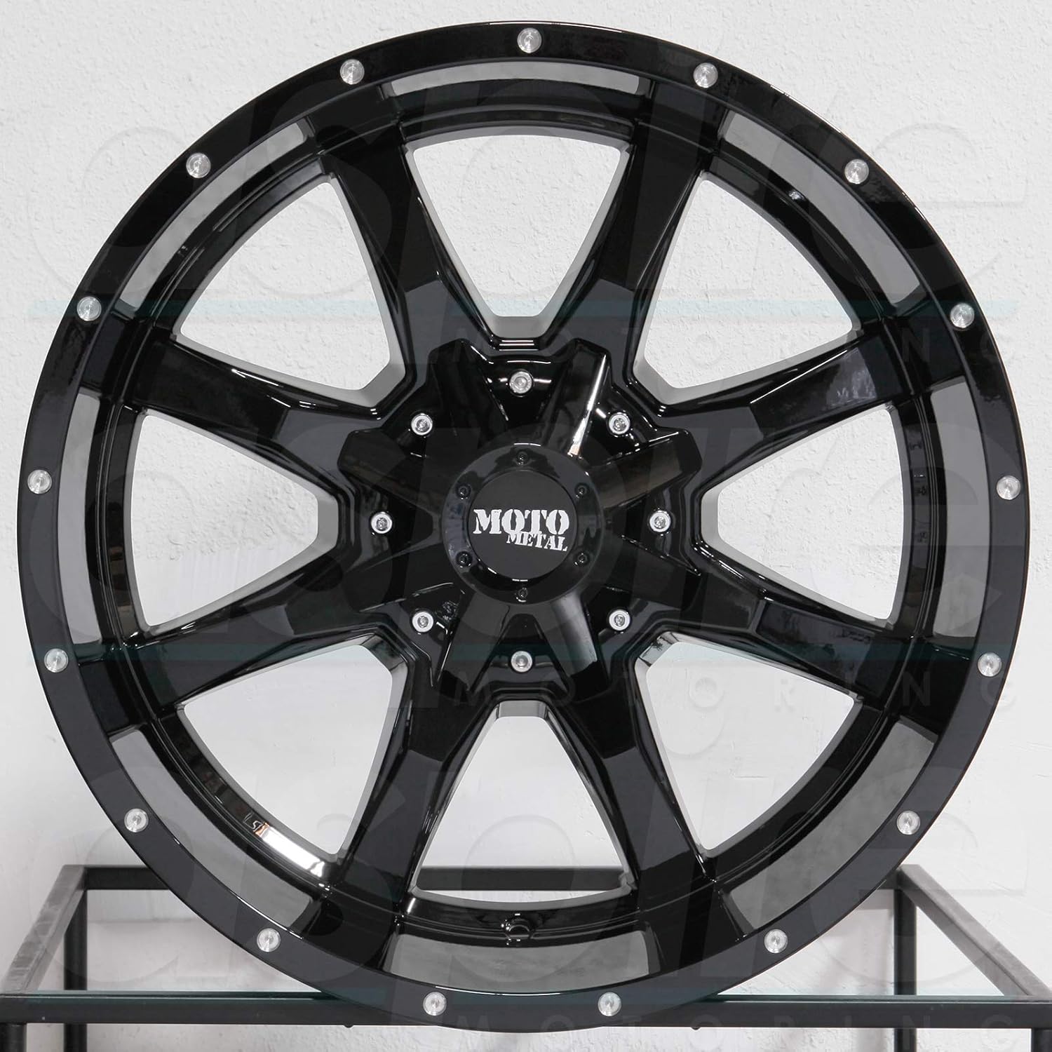 Moto Metal MO970 20x10 6x135/6x5.5" -24mm Gloss Black Wheel Rim 20" Inch