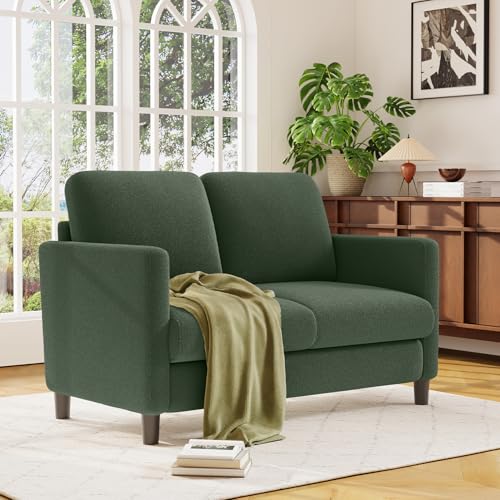 Sofa Accent Chair, 33" Reading Chair for Bedroom, Tool-Free Setup Living Room Accent Chairs, Comfy Arm Chairs Living Room, All-Wood Reading Nook