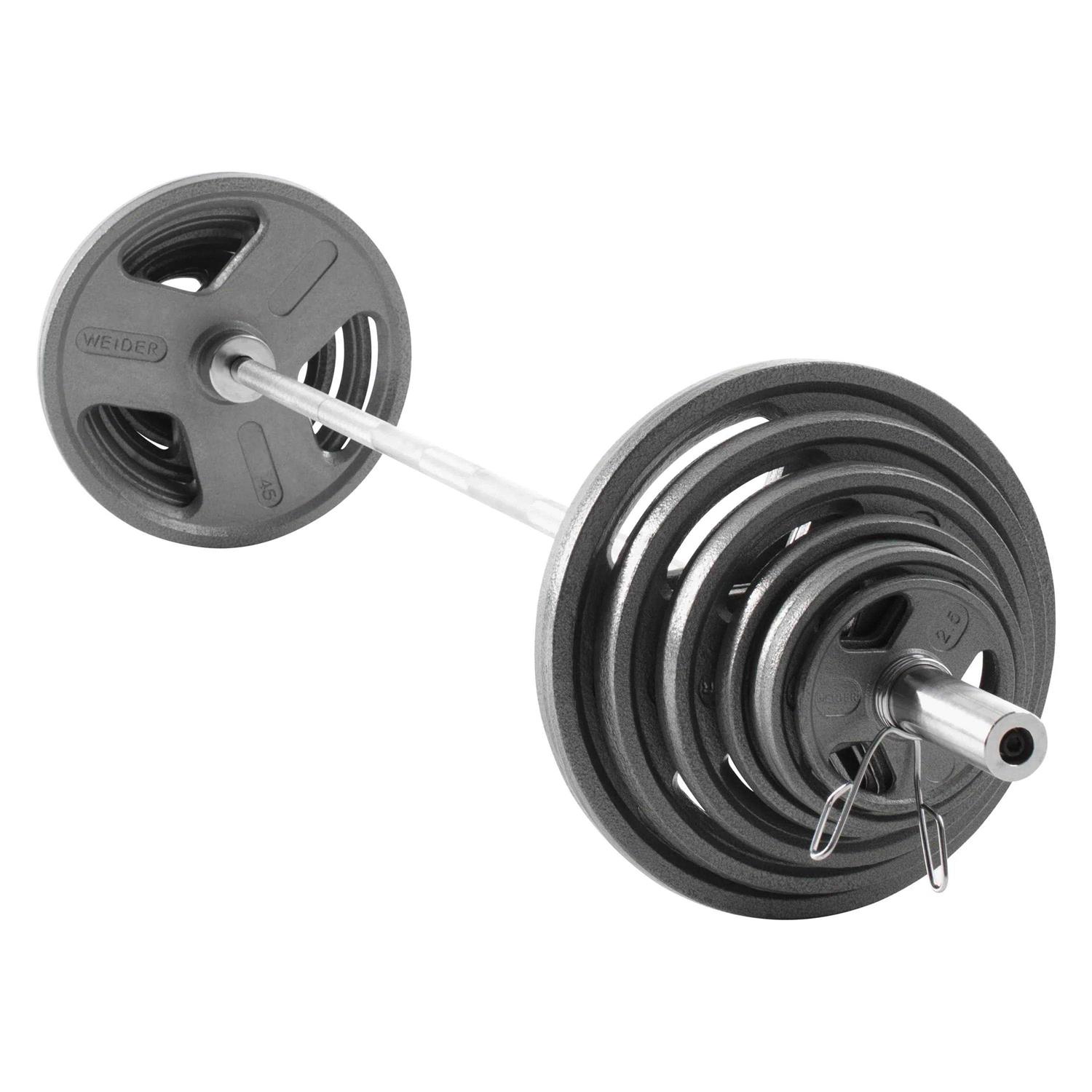 Fitness Gear 300 lb Olympic Weight Set - Sports Supplies Online Store